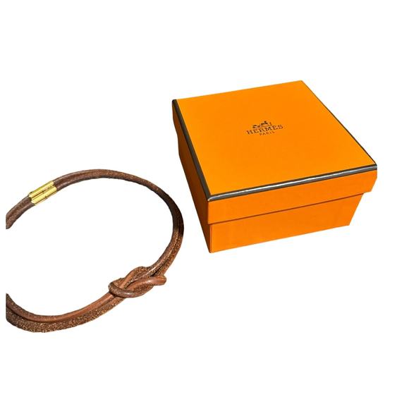 Hermes Leather Necklace - Picture 1 of 16
